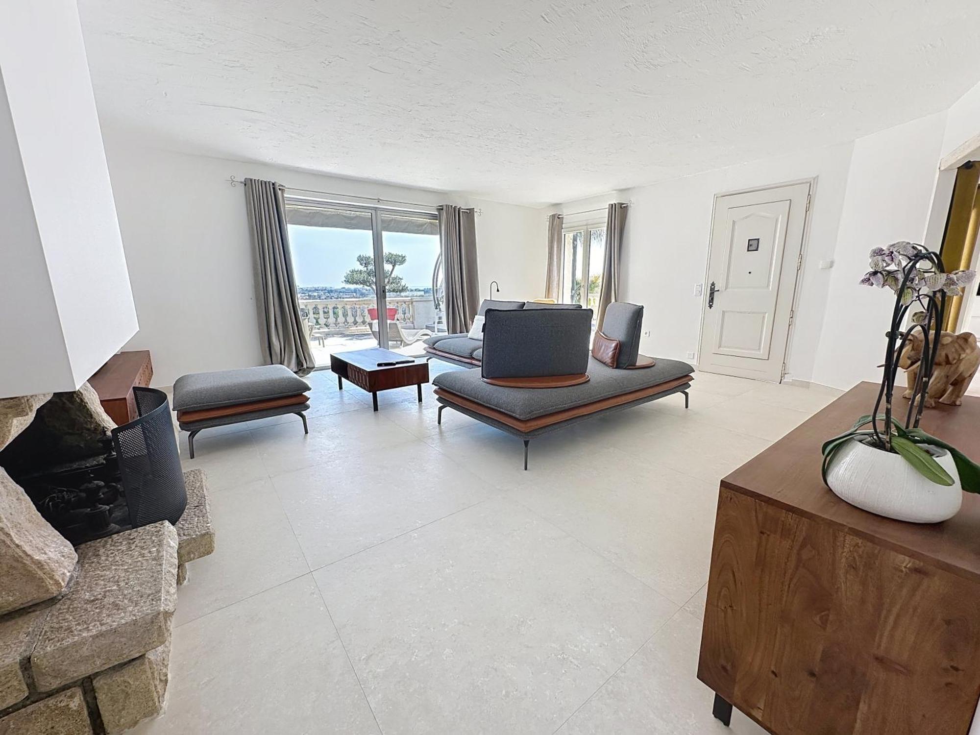 3 Bedrooms Villa Near Cannes - Pool & Jacuzzi - Sea View Mandelieu Exterior foto